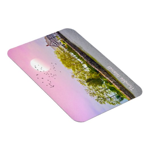 Magnet Flexible Coucher de soleil des îles Thimable (Côté Droit)