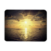 Magnet Flexible Coucher de soleil doré - Aimant 1 (Horizontal)