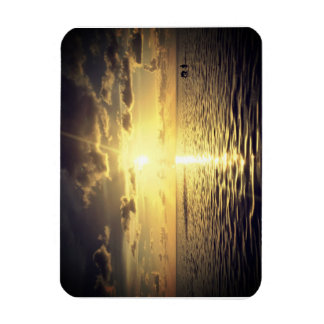 Magnet Flexible Coucher de soleil doré - Aimant 1