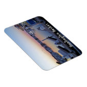 Magnet Flexible Coucher de soleil du port de Huntington (Côté Droit)