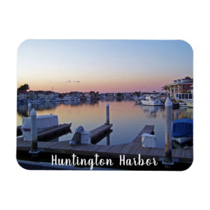 Magnet Flexible Coucher de soleil du port de Huntington