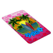 Magnet Flexible Coucher De Soleil Et Planches De Surf (Côté Droit)