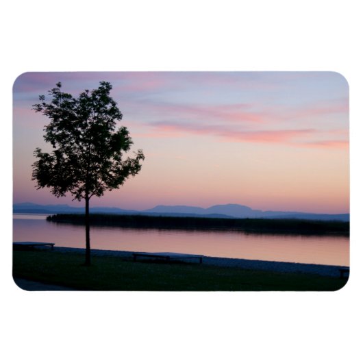 Magnet Flexible Coucher de soleil rose (Horizontal)