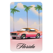 Magnet Flexible Coucher de soleil rose de Floride (Vertical)
