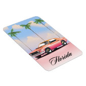 Magnet Flexible Coucher de soleil rose Floride (Côté Droit)