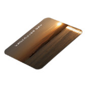 Magnet Flexible Coucher de soleil sur la baie de Vancouver - Canad (Côté Gauche)