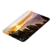 Magnet Flexible Coucher de soleil sur la forêt (Côté Gauche)