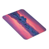 Magnet Flexible Coucher de soleil sur la lagune du glacier Jokulsa (Côté Droit)