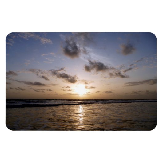 Magnet Flexible Coucher de soleil sur la mer arabe (Horizontal)
