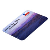 Magnet Flexible Coucher de soleil sur la vallée de la Lune - Chili (Côté Gauche)