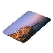 Magnet Flexible Coucher de soleil sur le village de Manarola dans (Côté Gauche)