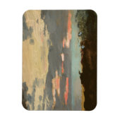 Magnet Flexible Coucher du soleil, Baie de Saco (Vertical)