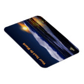 Magnet Flexible Coucher Du Soleil Sur La Glace (Côté Droit)