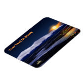 Magnet Flexible Coucher Du Soleil Sur La Glace (Côté Gauche)