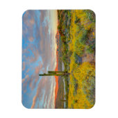 Magnet Flexible Coucher du soleil sur le paysage désertique (Vertical)