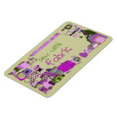 Magnet Flexible Coudre Avec Aimant Flexi Premium Fabric (Côté Gauche)