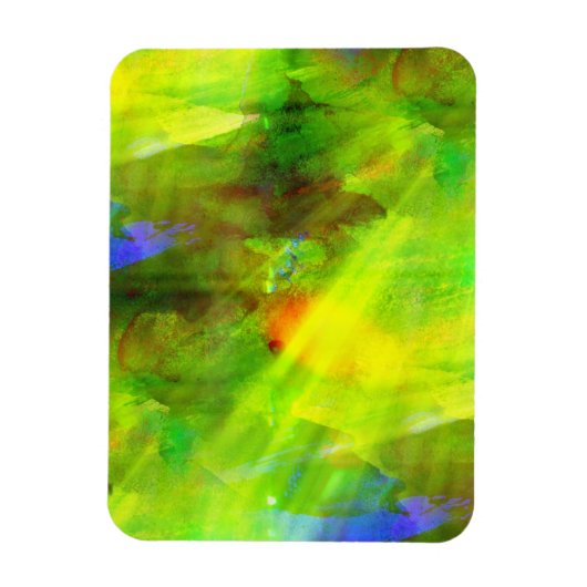 Magnet Flexible couleur abstrait transparent arrière - plan vert, (Vertical)