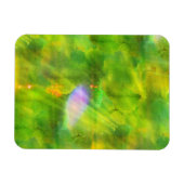 Magnet Flexible couleur bleu arrière - plan vert, jaune (Horizontal)