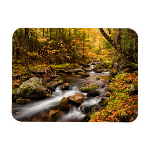 Magnet Flexible Couleur d'automne Jefferson Brook Montagnes Blan