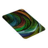 Magnet Flexible Couleur Gloire Moderne Art Abstrait Motif Élégant (Côté Droit)