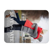 Magnet Flexible Couleur modifiable intemporelle simple Enregistrer (Horizontal)