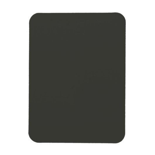 Magnet Flexible Couleur solide du dessus d'olive noir (Vertical)