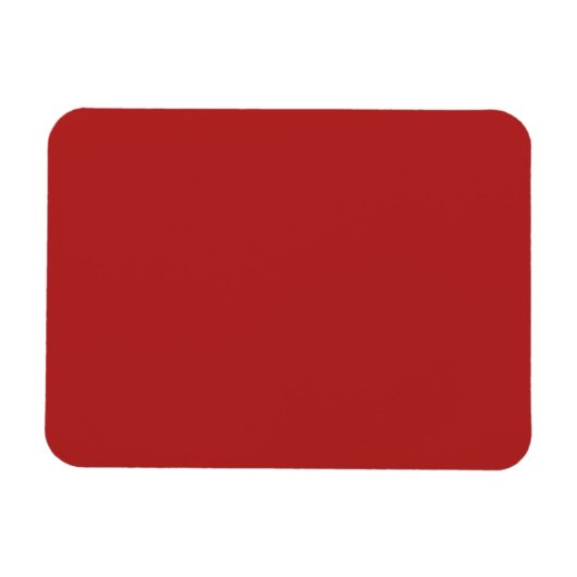 Magnet Flexible Couleur solide Premium Firebrick (Horizontal)