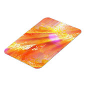 Magnet Flexible couleur transparente art arrière - plan jaune, ora (Côté Gauche)