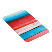 Magnet Flexible Couleurs caribéennes - abstrait (Côté Droit)