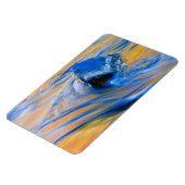 Magnet Flexible Couleurs d'automne Eau Abstrait (Côté Gauche)