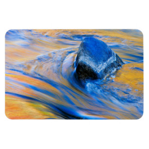 Magnet Flexible Couleurs d'automne Eau Abstrait