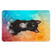 Magnet Flexible Couleurs de chats mignonnes (Horizontal)