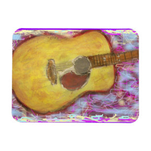 Magnet Flexible Couleurs de guitare acoustique