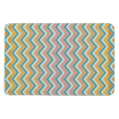 Magnet Flexible Couleurs douces et chaudes ZigZag (Horizontal)