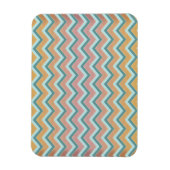 Magnet Flexible Couleurs douces et chaudes ZigZag (Vertical)