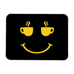 Magnet Flexible Coupe de café sourire