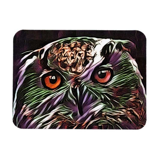 MAGNET FLEXIBLE COUPER OWL (Horizontal)