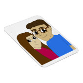 Magnet Flexible couple Chibi (Côté Droit)