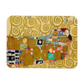 Magnet Flexible Couple de la Fulfillment de Gustav Klimt Nouveau (Horizontal)