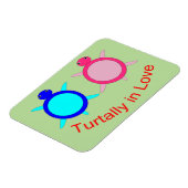 Magnet Flexible Couple de tortue mignonne (Côté Gauche)