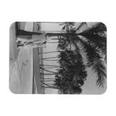 Magnet Flexible Couple debout sous l'arbre (Horizontal)
