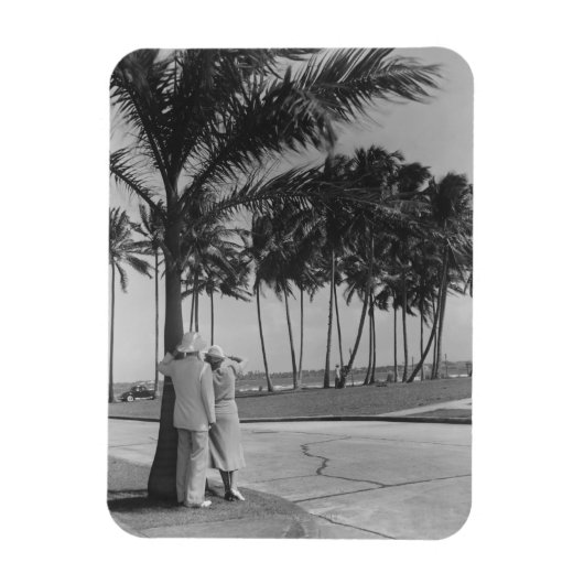 Magnet Flexible Couple debout sous l'arbre (Vertical)