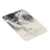 Magnet Flexible Couple mariage en monochrome (Côté Droit)