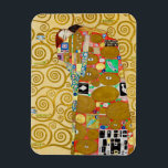 Magnet Flexible Couple Nouveau de Gustav Klimt Exaucé<br><div class="desc">Gustav Klimt,  Exaucement 1910-1911 Couple Art Nouveau avec le design tourbillonnant caractéristique de Klimt et belle peinture dorée.</div>