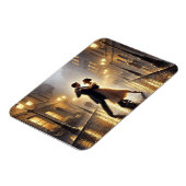 Magnet Flexible Couple romantique dansant sous la pluie (Côté Gauche)