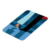 Magnet Flexible Couple romantique en ville (Côté Gauche)