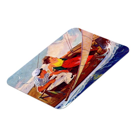 Magnet Flexible Couple Sailing (Côté Gauche)