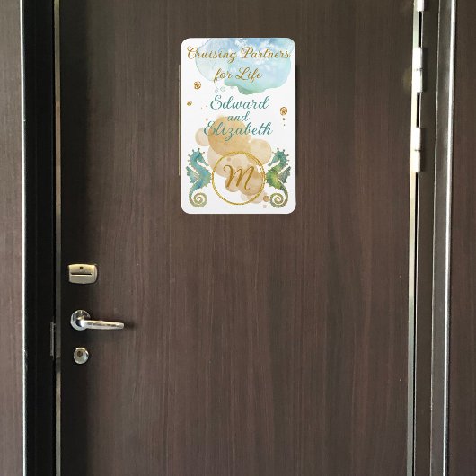 Magnet Flexible Couple's Cruising Partners for Life Seahorses