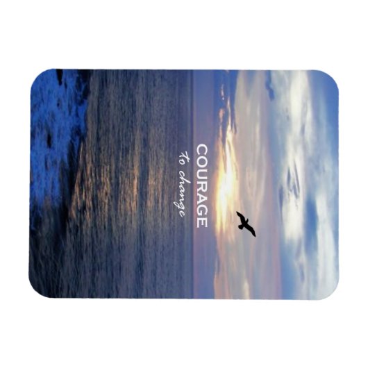 Magnet Flexible Courage à modifier (Horizontal)