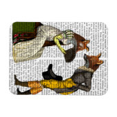 Magnet Flexible Courage des renards (Horizontal)